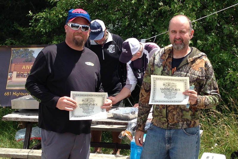 Second Place winners Nate Talaskavich (left) and Rob Patch (right).
